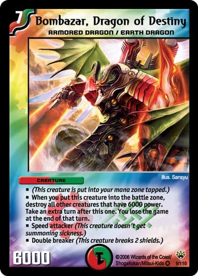 Bombazar, Dragon of Destiny